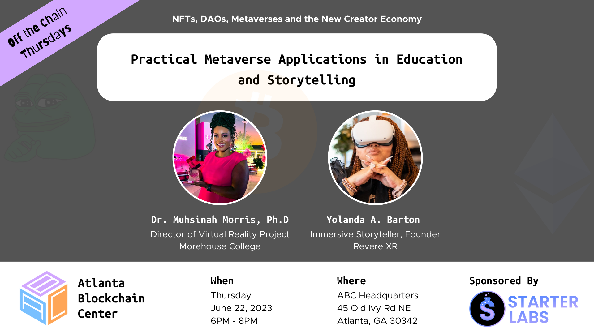 Practical Metaverse Applications in Education and Storytelling