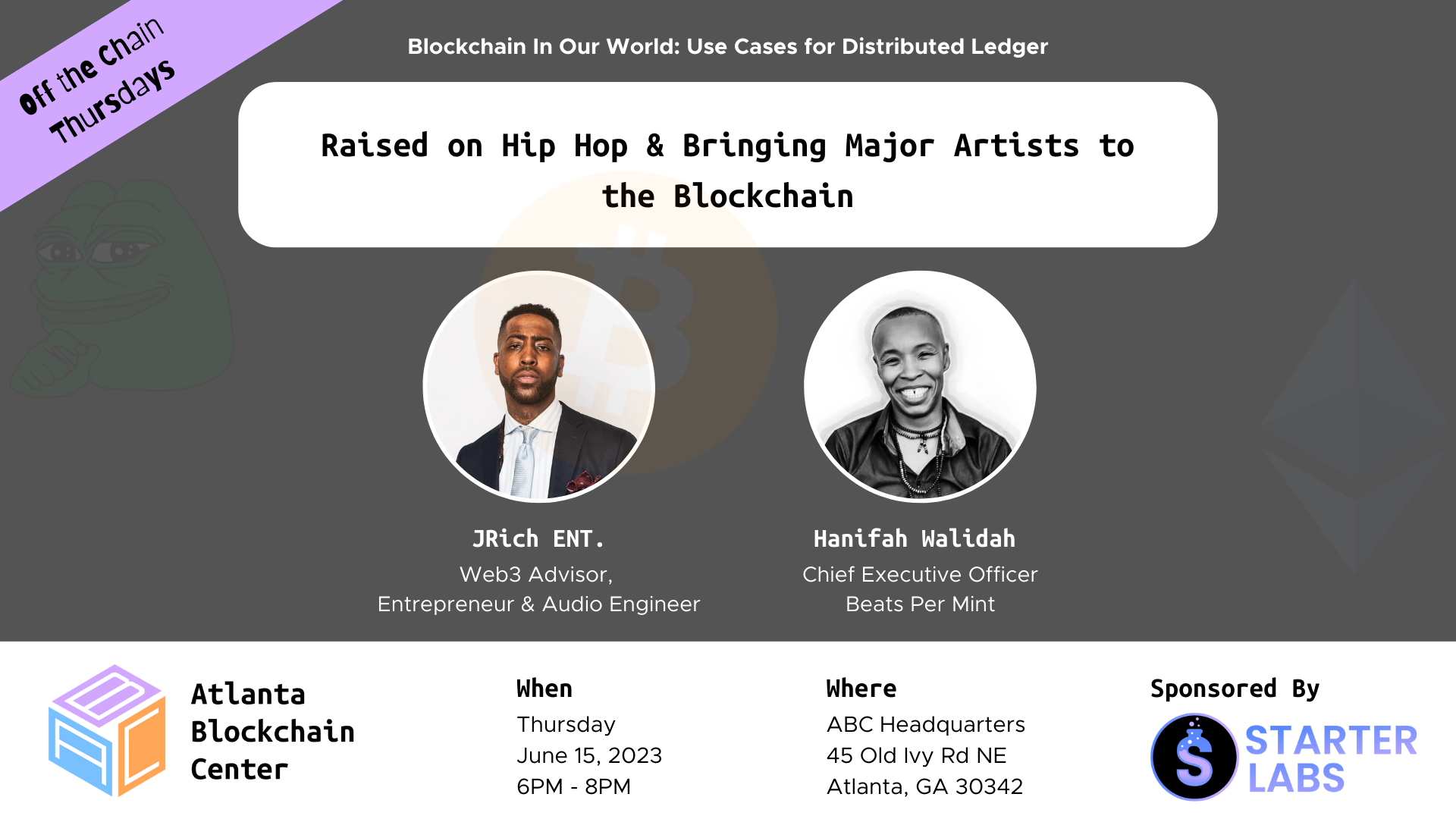 Raised on Hip Hop & Bringing Major Artists to the Blockchain