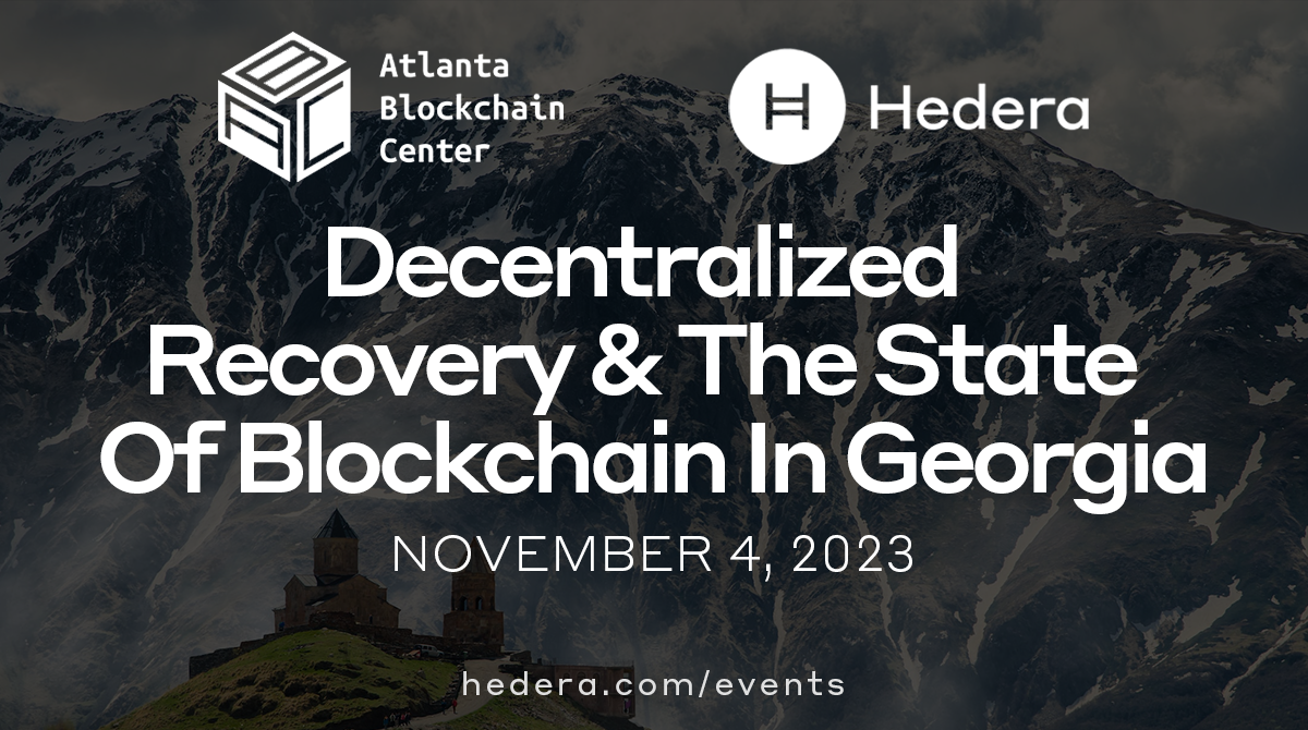Decentralized Recovery & The State Of Blockchain In Georgia