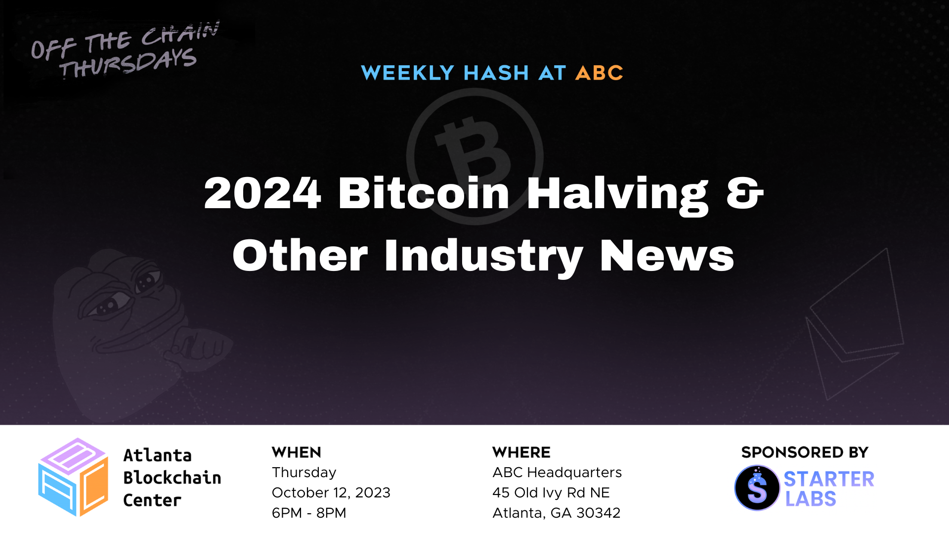 Weekly Hash at ABC – Bitcoin Halving in 2024 & Other Recent Industry News