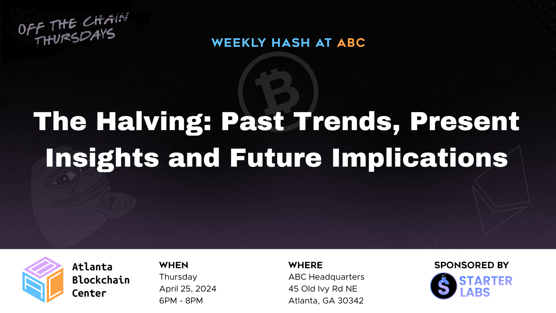 The Halving: Past Trends, Present Insights and Future Implications