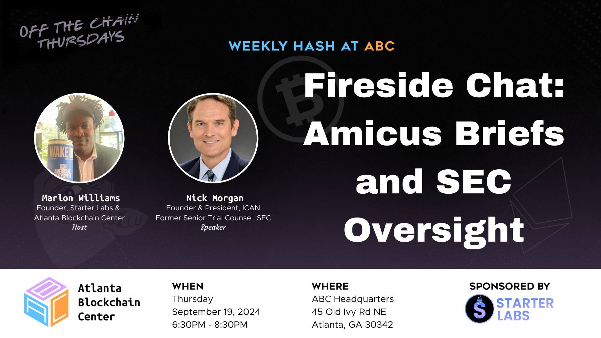 Fireside Chat: Amicus Briefs and SEC Oversight