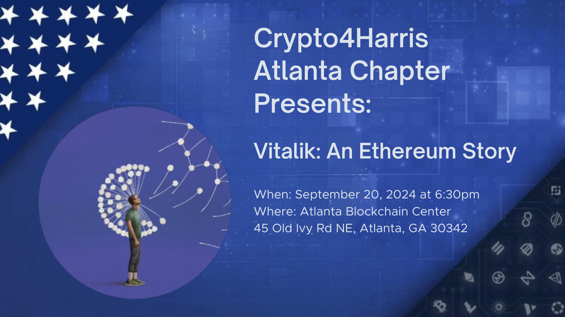 Crypto4Harris Atlanta Chapter Presents: “Vitalik: An Ethereum Story”