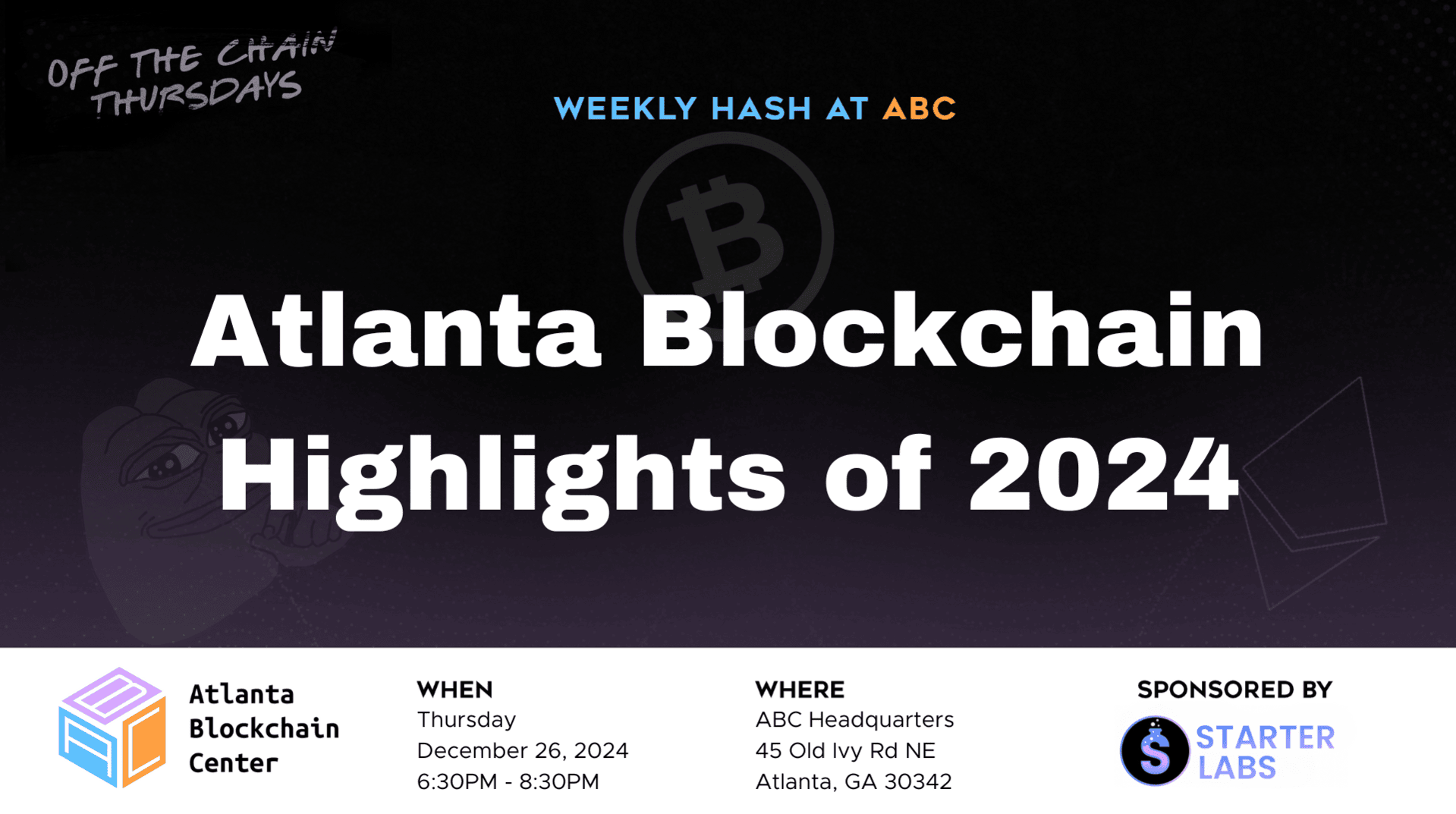 Atlanta Blockchain Highlights of 2024