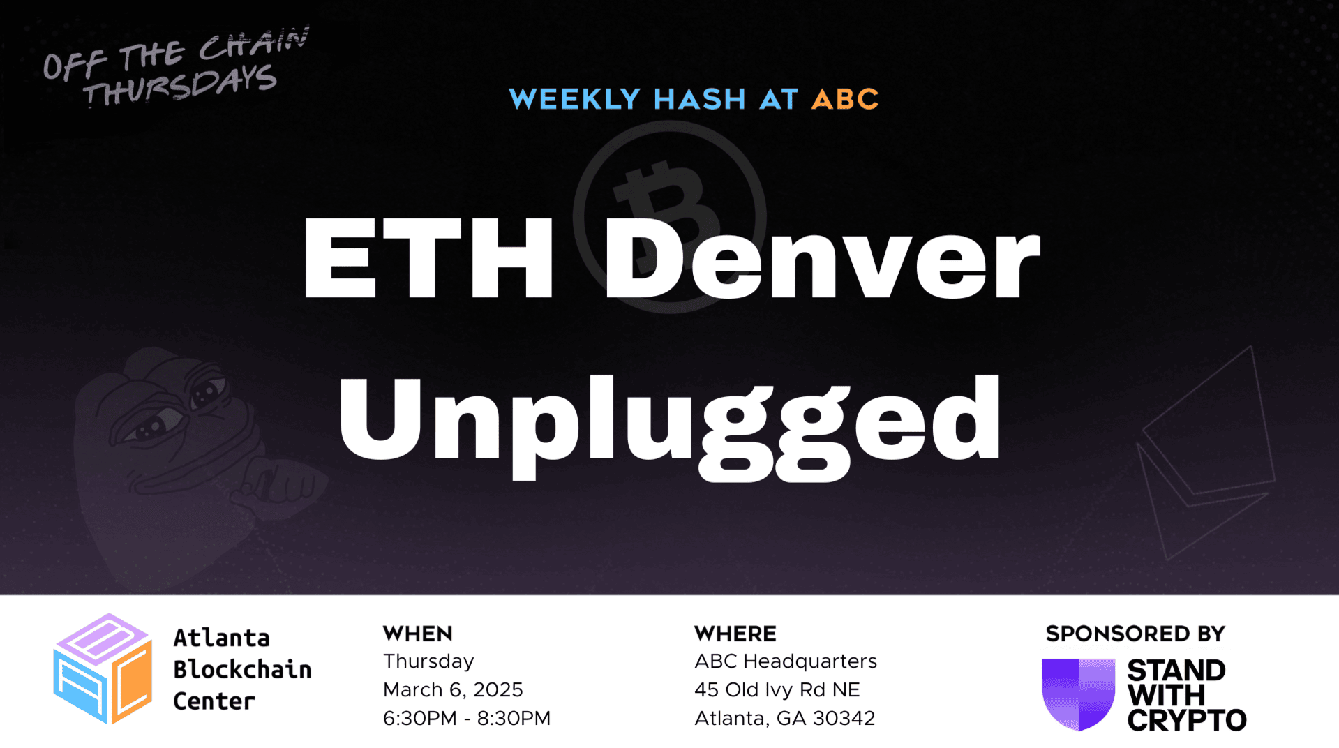 ETH Denver Unplugged