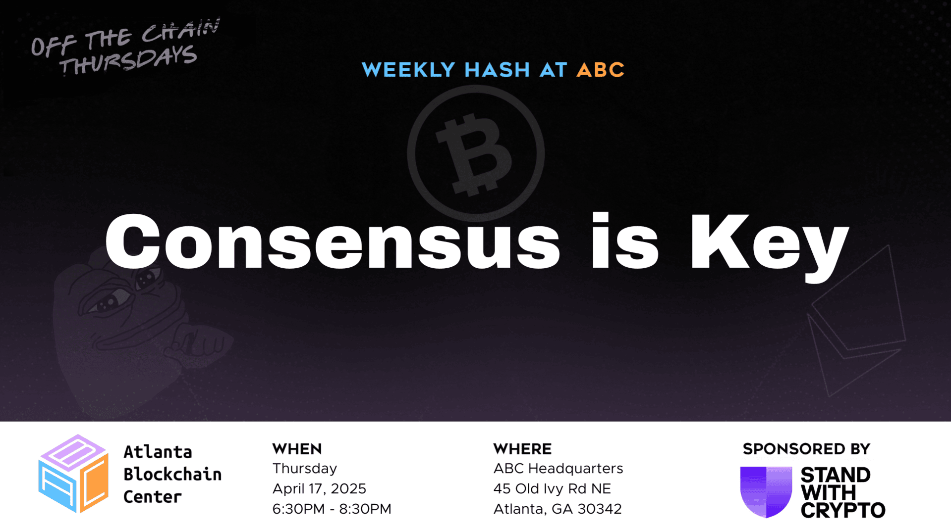Consensus is Key