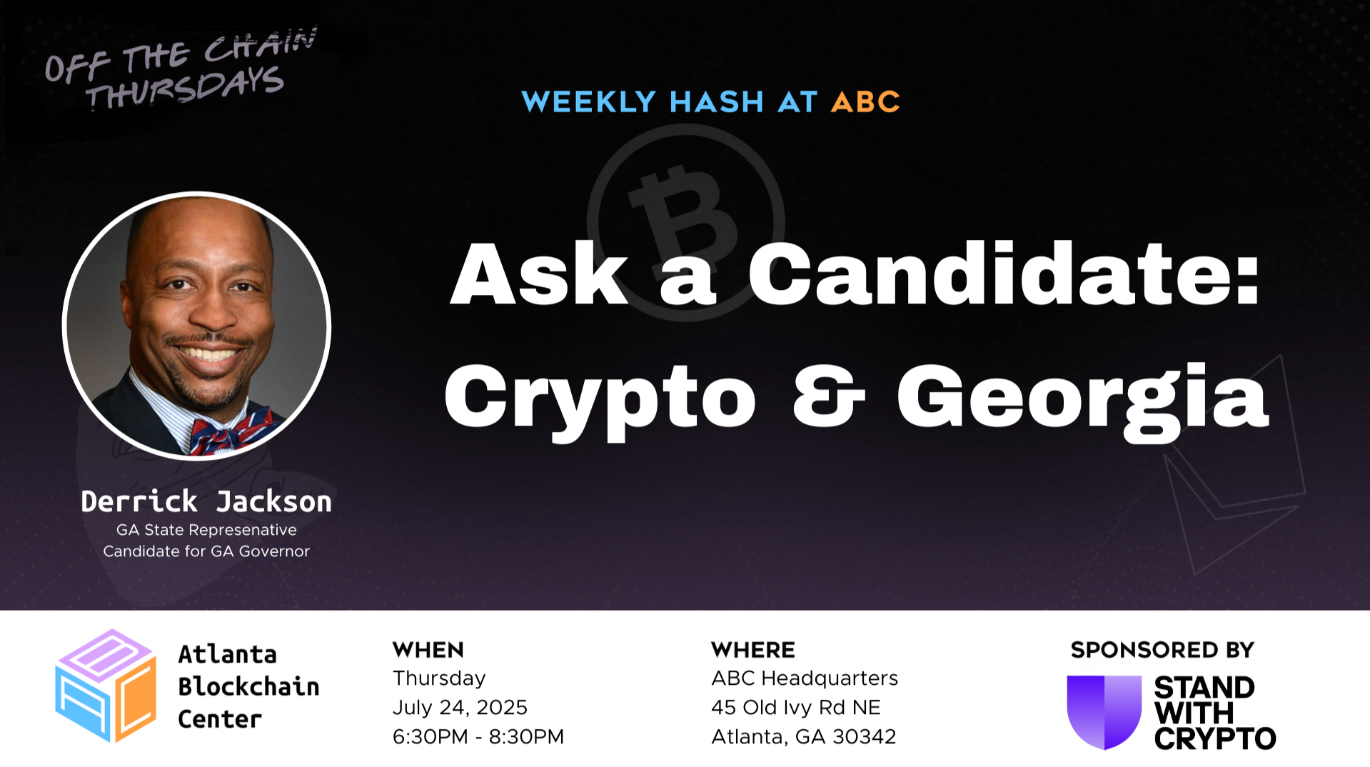 Ask a Candidate: Crypto & Georgia