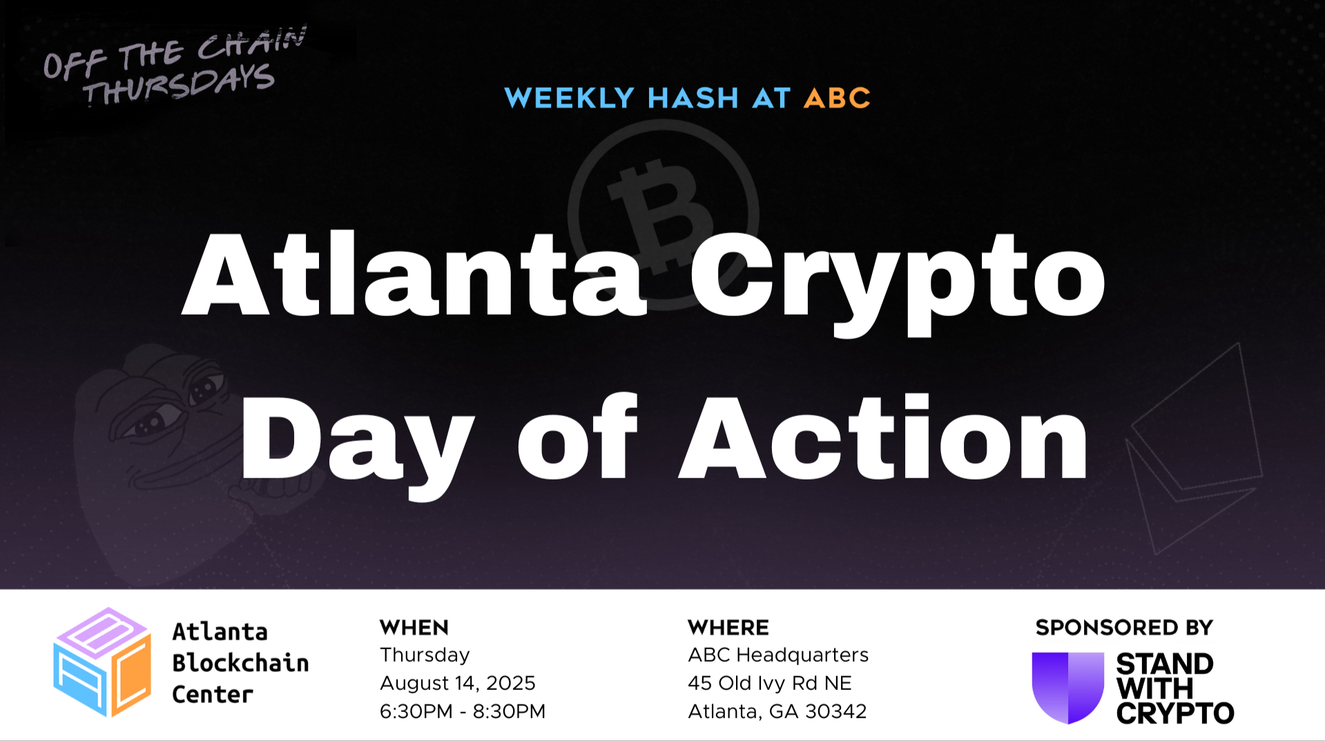 Atlanta Crypto Day of Action