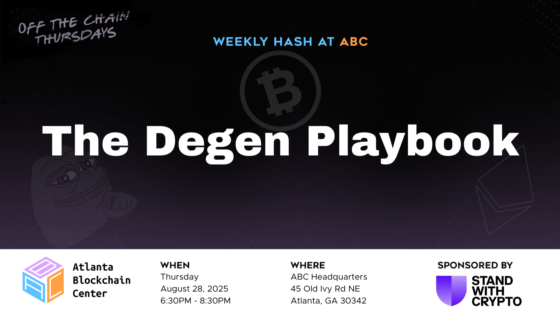 The Degen Playbook
