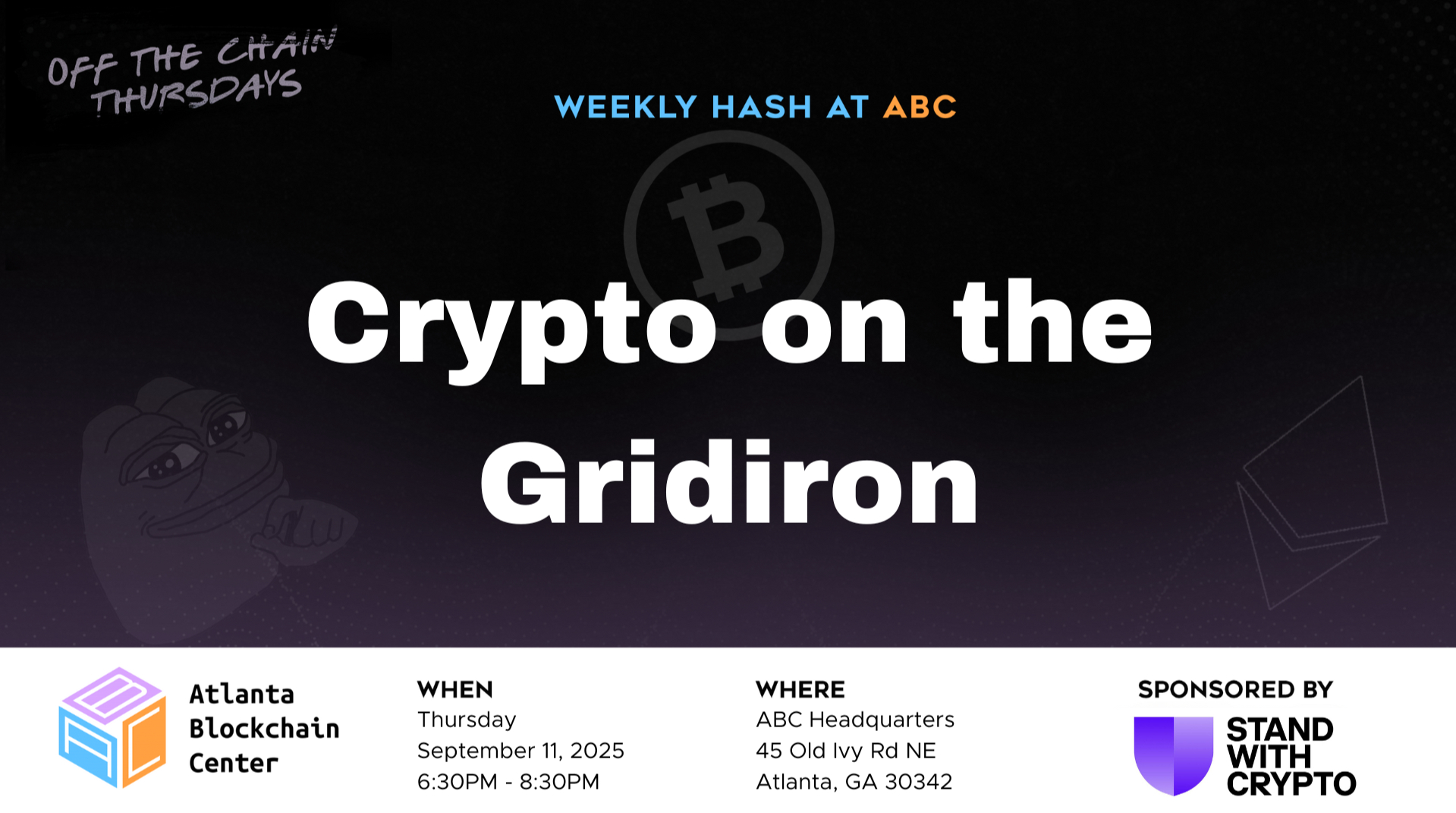Crypto on the Gridiron