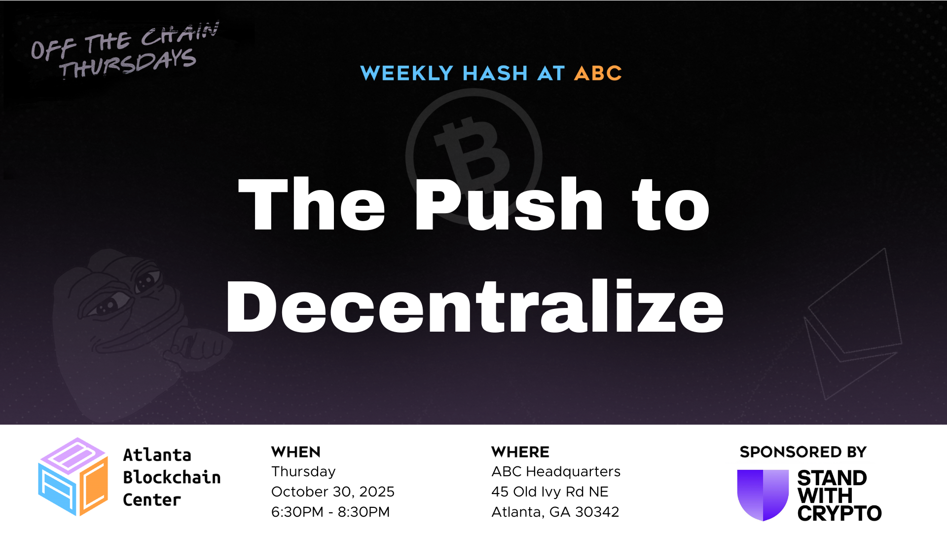 The Push to Decentralize